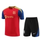 Kids FC Barcelona Trainingsshirt Pakken 2024-25 - Shorts Rood