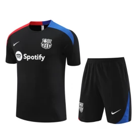 Kids FC Barcelona Trainingsshirt Pakken 2024-25 - Shorts Zwart