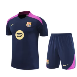 Kids FC Barcelona Trainingsshirt Pakken 2025-26 - Shorts Marineblauw