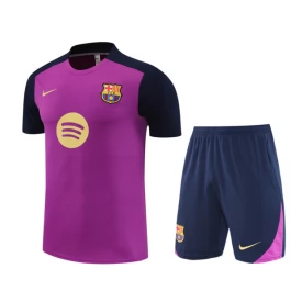 Kids FC Barcelona Trainingsshirt Pakken 2025-26 - Shorts Purper