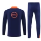 Kids FC Barcelona Trainingssweaterpak 2025-26 - 1-4 Zip Blauw