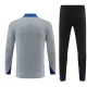 Kids Inter Milan Trainingspakken 2024-25 - 1-4 Zip Grijs