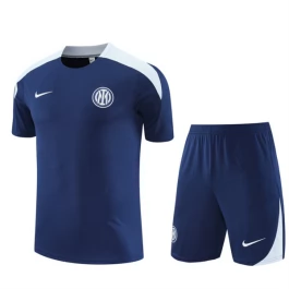 Kids Inter Milan Trainingsshirt Pakken 2025-26 - Shorts Blauw