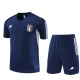 Kids Italië Trainingsshirt Pakken 2023-24 - Shorts Blauw