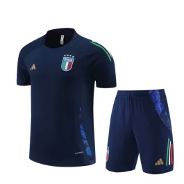 Kids Italië Trainingsshirt Pakken 2024-25 - Shorts Blauw