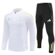 Kids Juventus Trainingspakken 2025-26 - 1-4 Zip Wit
