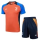 Kids Juventus Trainingsshirt Pakken 2024-25 - Shorts Oranje Blauw