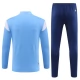 Kids Manchester City Trainingspakken 2023-24 - 1-4 Zip Blauw