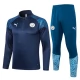 Kids Manchester City Trainingspakken 2023-24 - 1-4 Zip Blauw