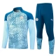 Kids Manchester City Trainingspakken 2023-24 - 1-4 Zip Blauw