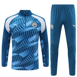 Kids Manchester City Trainingspakken 2023-24 - 1-4 Zip Camouflage