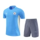 Kids Manchester City Trainingsshirt Pakken 2024-25 - Shorts Blauw