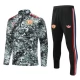 Kids Manchester United Trainingspakken 2024-25 - 1-4 Zip Groen