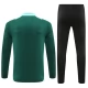 Kids Manchester United Trainingspakken 2024-25 - 1-4 Zip Groen