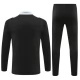 Kids Manchester United Trainingspakken 2024-25 - 1-4 Zip Zwart Grijs