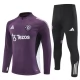 Kids Manchester United Trainingspakken 2025-26 - 1-4 Zip Purper