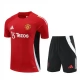 Kids Manchester United Trainingsshirt Pakken 2024-25 - Shorts Rood