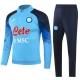Kids Napoli Trainingspakken 2023-24 - 1-4 Zip Blauw