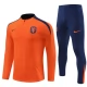 Kids Nederland Trainingspakken 2024-25 - 1-4 Zip Oranje