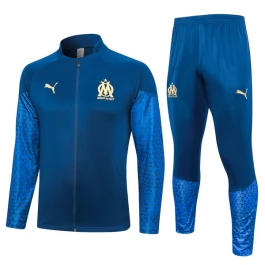 Kids Olympique de Marseille Trainingsjackpakken 2023-24 - Blauw