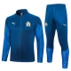 Kids Olympique de Marseille Trainingsjackpakken 2023-24 - Blauw