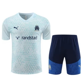 Kids Olympique de Marseille Trainingsshirt Pakken 2023-24 - Shorts Blauw