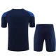 Kids Olympique de Marseille Trainingsshirt Pakken 2023-24 - Shorts Marineblauw