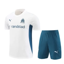 Kids Olympique de Marseille Trainingsshirt Pakken 2024-25 - Shorts Wit
