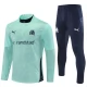 Kids Olympique de Marseille Trainingssweaterpak 2025-26 - 1-4 Zip Groen