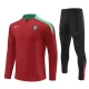 Kids Portugal Trainingspakken 2024-25 - 1-4 Zip Rood