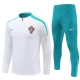 Kids Portugal Trainingspakken 2024-25 - 1-4 Zip Wit
