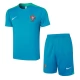 Kids Portugal Trainingsshirt Pakken 2024-25 - Shorts Blauw