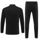 Kids Real Madrid Trainingspakken 2023-24 - 1-4 Zip Zwart