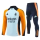 Kids Real Madrid Trainingspakken 2024-25 - 1-4 Zip Oranje