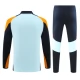 Kids Real Madrid Trainingspakken 2024-25 - 1-4 Zip Oranje