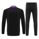 Kids Real Madrid Trainingspakken 2024-25 - 1-4 Zip Zwart Purper