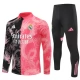 Kids Real Madrid Trainingspakken 2025-26 - 1-4 Zip Roze