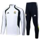 Kids Real Madrid Trainingspakken 2025-26 - 1-4 Zip Wit