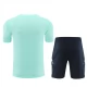 Kids Real Madrid Trainingsshirt Pakken 2024-25 - Shorts Groen