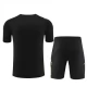 Kids Real Madrid Trainingsshirt Pakken 2024-25 - Shorts Zwart