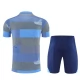 Kids Real Madrid Trainingsshirt Pakken 2025-26 - Shorts Blauw