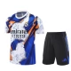 Kids Real Madrid Trainingsshirt Pakken 2025-26 - Shorts Blauw
