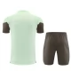 Kids Real Madrid Trainingsshirt Pakken 2025-26 - Shorts Groen