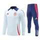 Kids Spanje Trainingspakken 2024-25 - 1-4 Zip Blauw