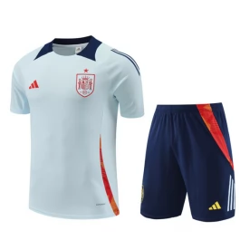 Kids Spanje Trainingsshirt Pakken 2024-25 - Shorts Blauw