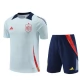 Kids Spanje Trainingsshirt Pakken 2024-25 - Shorts Blauw