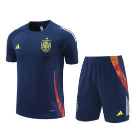 Kids Spanje Trainingsshirt Pakken 2024-25 - Shorts Blauw