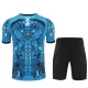 Kids SSC Napoli Trainingsshirtpak 2025-26 - Shorts Blauw
