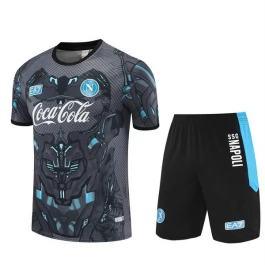 Kids SSC Napoli Trainingsshirtpak 2025-26 - Shorts Grijs