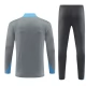 Kids Tottenham Hotspur Trainingspakken 2024-25 - 1-4 Zip Grijs Blauw
